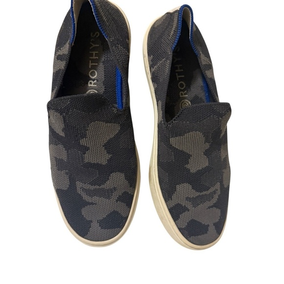 Rothy\'s Black and Gray Loafers Slip-Ons main image 8
